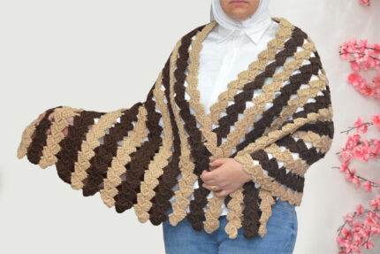 Rectangle shawl